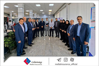 مقصد جدید بازدیدهای استانی بیمه ملت؛ شعبه ارومیه در کانون توجه مدیران ارشد