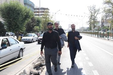 بازدید میدانی از جانمایی سازه های بتنی پل شهید متوسلیان