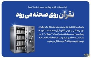 نقران به روی صحنه می رود