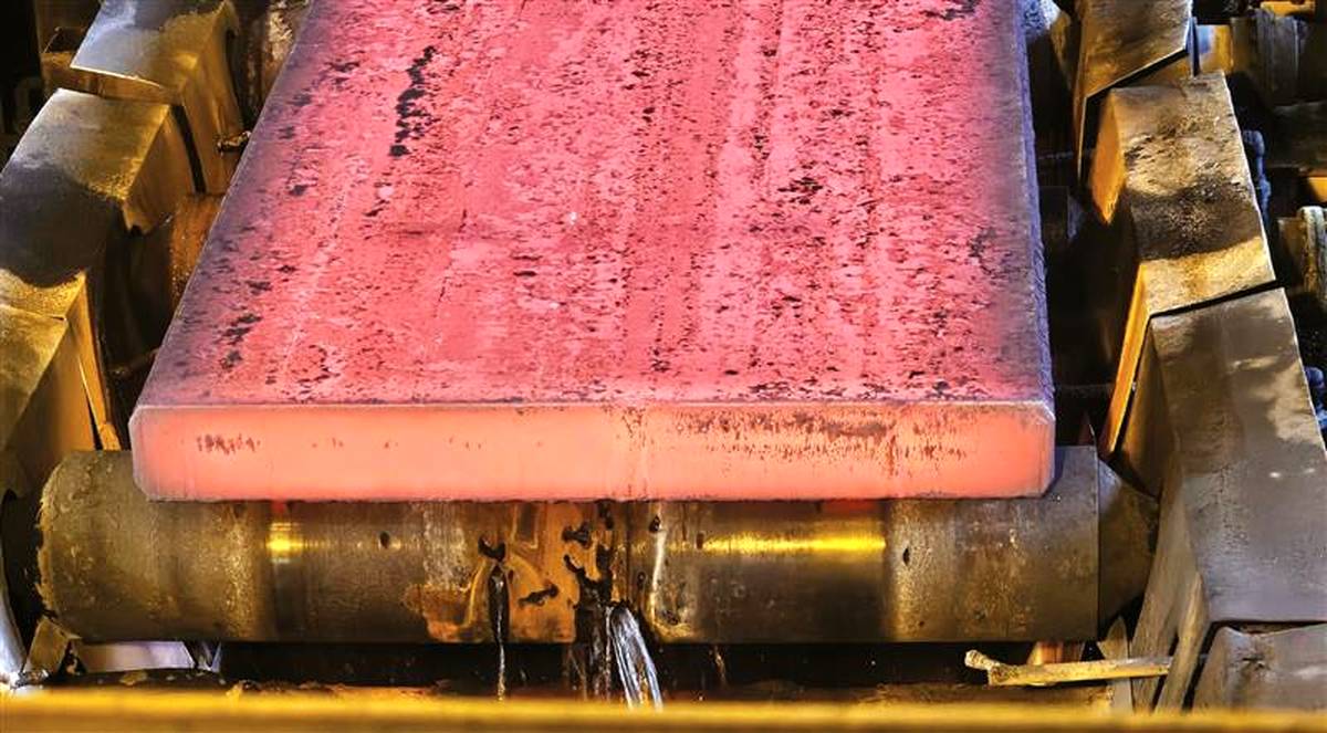 تولید تختال هشت‌وجهی در فولاد مبارکه