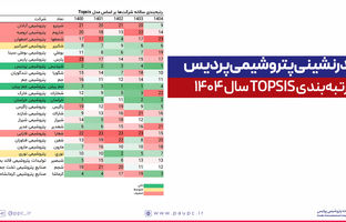 صدرنشینی پتروشیمی پردیس در رتبه‌بندی TOPSIS سال ۱۴۰۴