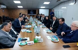 بازدید مدیرعامل بانک تجارت از پروژه الماس ماهشهر