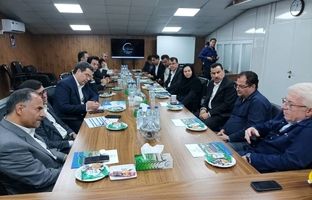 بازدید مدیرعامل بانک تجارت از پروژه الماس ماهشهر