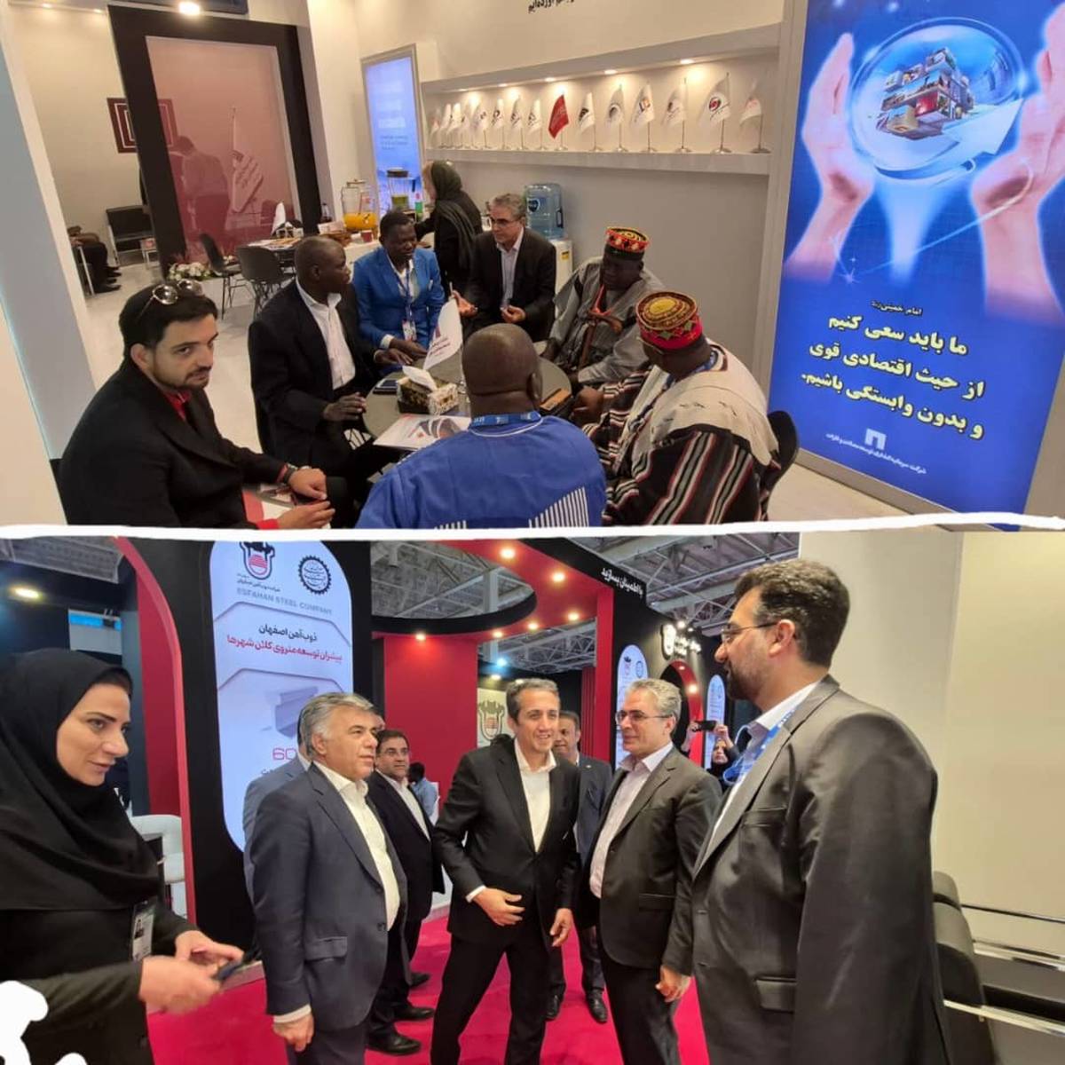  "ومعادن" در اکسپو ۲۰۲۵ خوش درخشید؛ از بازدید وزیر تا مذاکره با هیات‌های خارجی