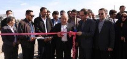 افتتاح معبر لجستیکی S۱۵ با اعتبار ۹۵۷ میلیارد ریال در پس‌کرانه مرزی بازرگان