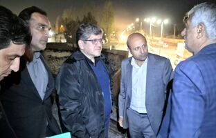 بازگشت ایمن یک مسیر دیگر مهم ریلی/ حضور شبانه مدیرعامل راه‌آهن در عملیات بازسازی محور پل کردان - چهارباغ