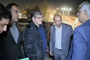 بازگشت ایمن یک مسیر دیگر مهم ریلی/ حضور شبانه مدیرعامل راه‌آهن در عملیات بازسازی محور پل کردان - چهارباغ