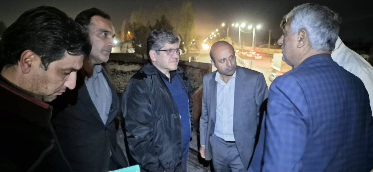 بازگشت ایمن یک مسیر دیگر مهم ریلی/ حضور شبانه مدیرعامل راه‌آهن در عملیات بازسازی محور پل کردان - چهارباغ