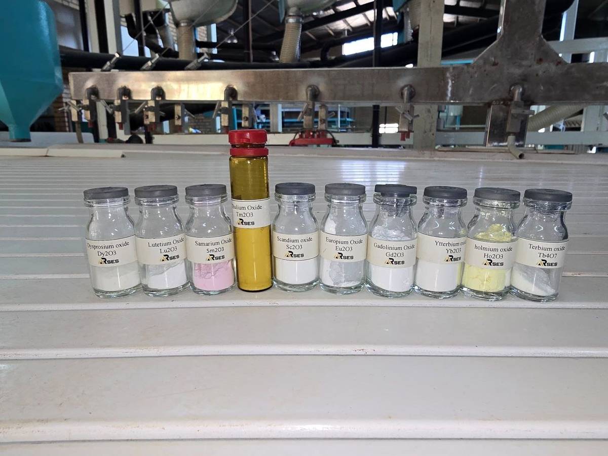 موفقیت شرکت تجلی توسعه معادن و فلزات در فرآوری عناصر نادر خاکی و تولید کنسانتره مونازیت