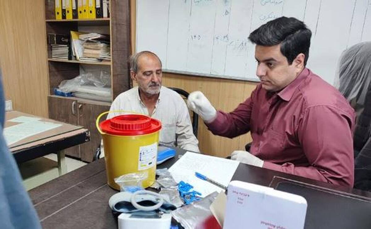 برگزاری ایستگاه غربالگری سلامت به مناسبت روز جهانی فشار خون در مجموعه حمل‌ونقل چغارت