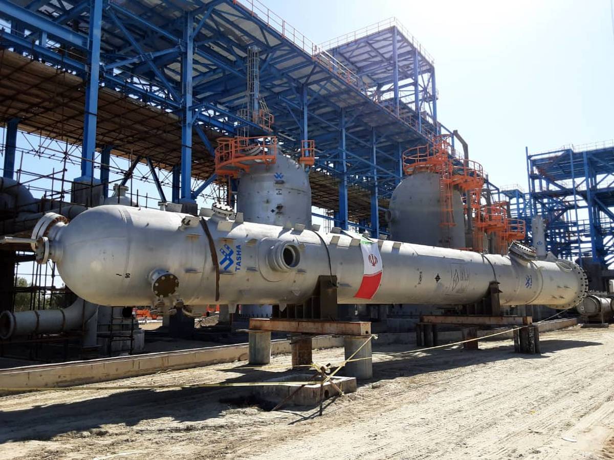 حمل تجهیزات فوق سنگین طرح مجتمع پتروشیمی بدر شرق به سایت پروژه