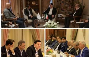 نشست های جداگانه مدیرعامل بانک ملت با استاندار و فعالان اقتصادی استان اصفهان