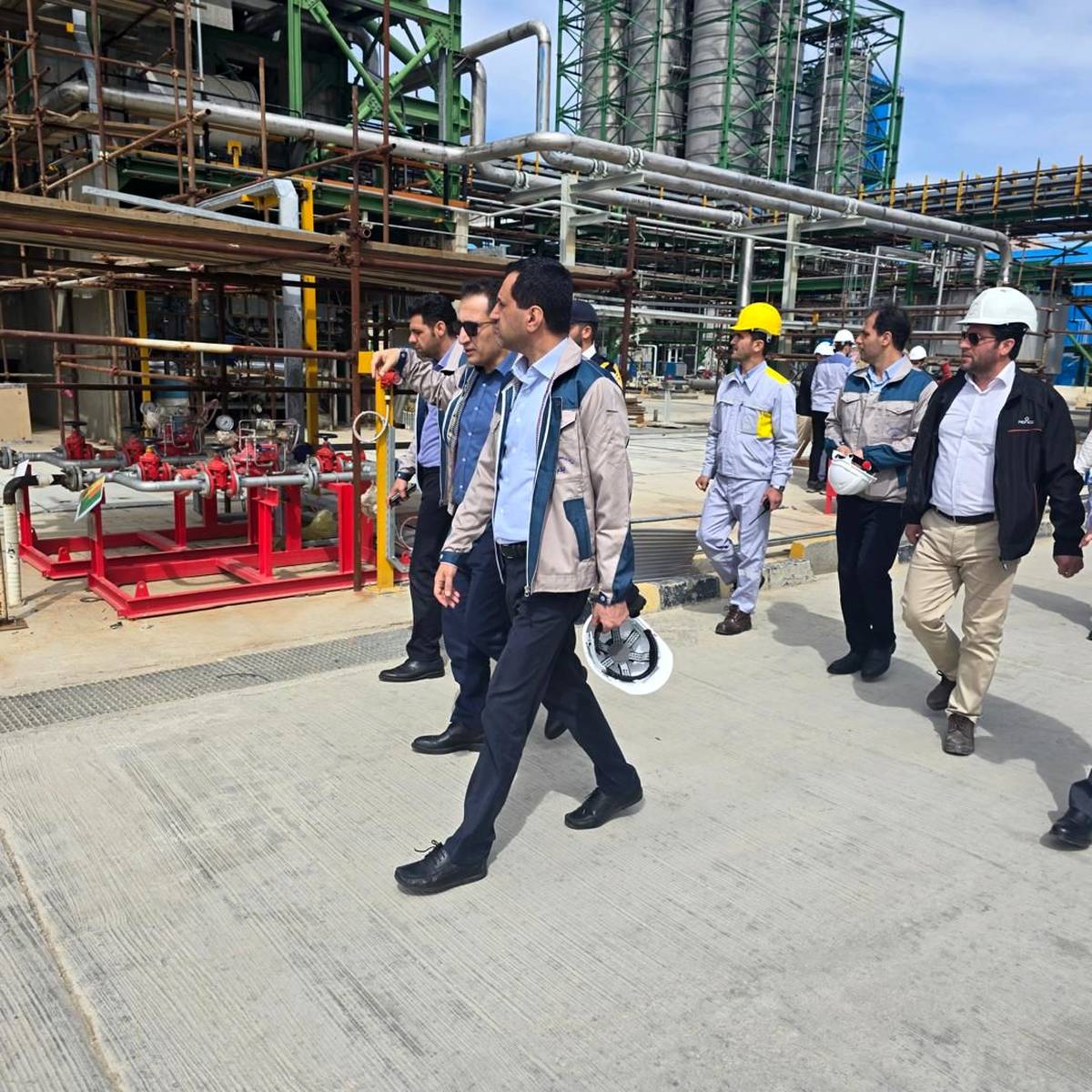 اکسترودر ارغوان‌گستر ایلام، به مرحله تست نهایی رسید