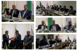 تأکید بر تداوم مسیر توسعه و تکمیل طرح‌های راهبردی در مراسم تودیع و معارفه مدیرعامل صبانور