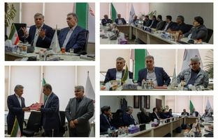 تأکید بر تداوم مسیر توسعه و تکمیل طرح‌های راهبردی در مراسم تودیع و معارفه مدیرعامل صبانور