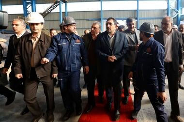 آغاز به کار ششمین جشنواره و نمایشگاه ملی فولاد ایران با حضور چادرملو 