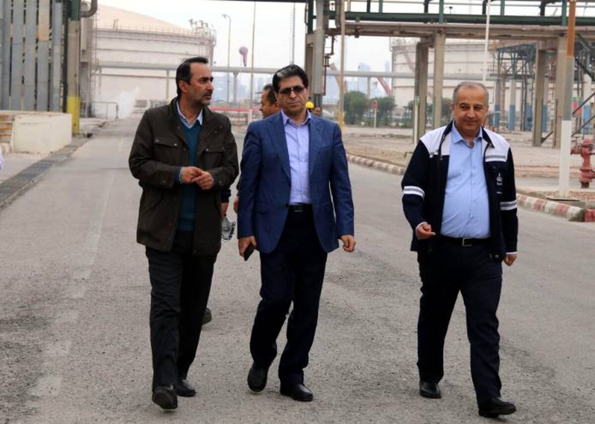 «دکتر سعیدی» مدیرعامل شستا از پتروشیمی فن‌آوران بازدید کرد