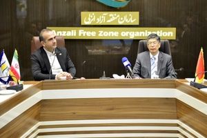 حضور فعالین اقتصادی چینی در منطقه آزاد انزلی بیانگر عزم راسخ دو کشور برای گسترش همکاری‌های چندجانبه است
