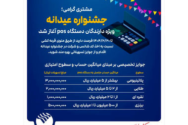 پست بانک ایران برقراری شعب کشیک در روزهای پنج‌شنبه را اعلام کرد