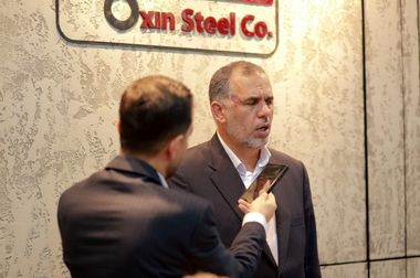 دیدار مدیرعامل شرکت فولاد اکسین با استاندار خوزستان