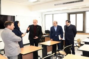 بازدید مشاور وزیر صمت از کانون ارزیابی هزار مدیر حرفه‌ای درسازمان مدیریت صنعتی