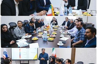 برگزاری جلسه مشترک بیمه کوثر و فولاد آلیاژی ایران / دریافت تندیس بیمه‌گزار برتر توسط فولاد آلیاژی ایران