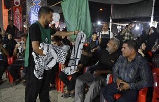 خدمات رسانی روزانه به ۴۰۰۰ زائر در موکب محبان الرضای شلمچه
