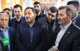 بازدید اتابک و سمیعی‌نژاد از نوزدهمین نمایشگاه ایران کانمین ۲۰۲۵