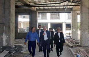 بازدید مدیر شعب بانک مسکن منطقه مرکز تهران از پروژه نهضت ملی جهاد دانشگاهی