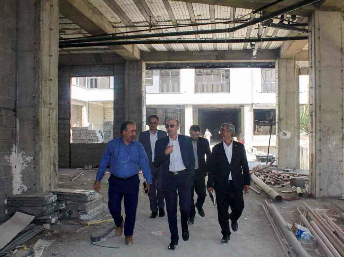 بازدید مدیر شعب بانک مسکن منطقه مرکز تهران از پروژه نهضت ملی جهاد دانشگاهی