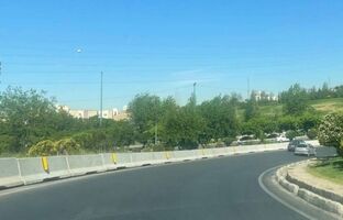 نقطه حادثه‌خیزِ بزرگراه یادگار امام (ره) رفع خطر شد