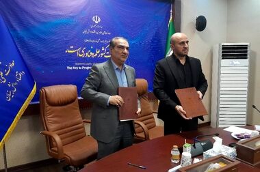قرارداد طراحی و ساخت یک تجهیز پتروشیمی کارون امضا شد