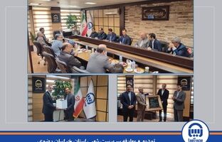 تودیع و معارفه سرپرست شعب استان خراسان رضوی با حضور معاونان مدیر عامل بیمه آسیا