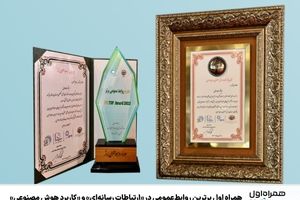 همراه اول برترین روابط عمومی در «ارتباطات رسانه‌ای» و «کاربرد هوش مصنوعی»