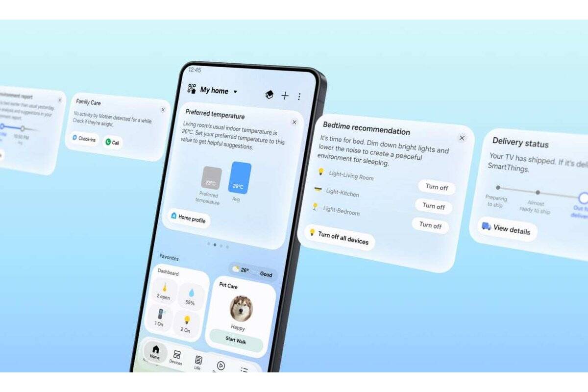 سامسونگ SmartThings Now را معرفی کرد؛ مدیریت هوشمندتر خانه