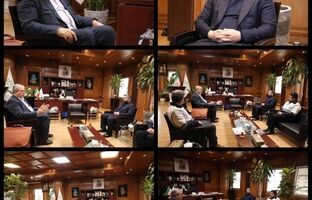 نشست هم اندیشی شهردار منطقه۹ با مدیر کل مدیریت بحران استان اردبیل