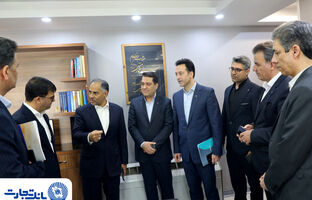 معاونت استان‌ها و شبکه فروش و مدیریت امور برنامه‌ریزی عملیاتی مقصد بازدید سرزده مدیرعامل بانک تجارت