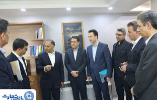 معاونت استان‌ها و شبکه فروش و مدیریت امور برنامه‌ریزی عملیاتی مقصد بازدید سرزده مدیرعامل بانک تجارت