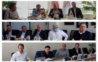 نشست تکمیلی مدیرعامل صبانور با پیمانکار پروژه ۵ میلیون تنی کنسانتره آهن گلالی برگزار شد
