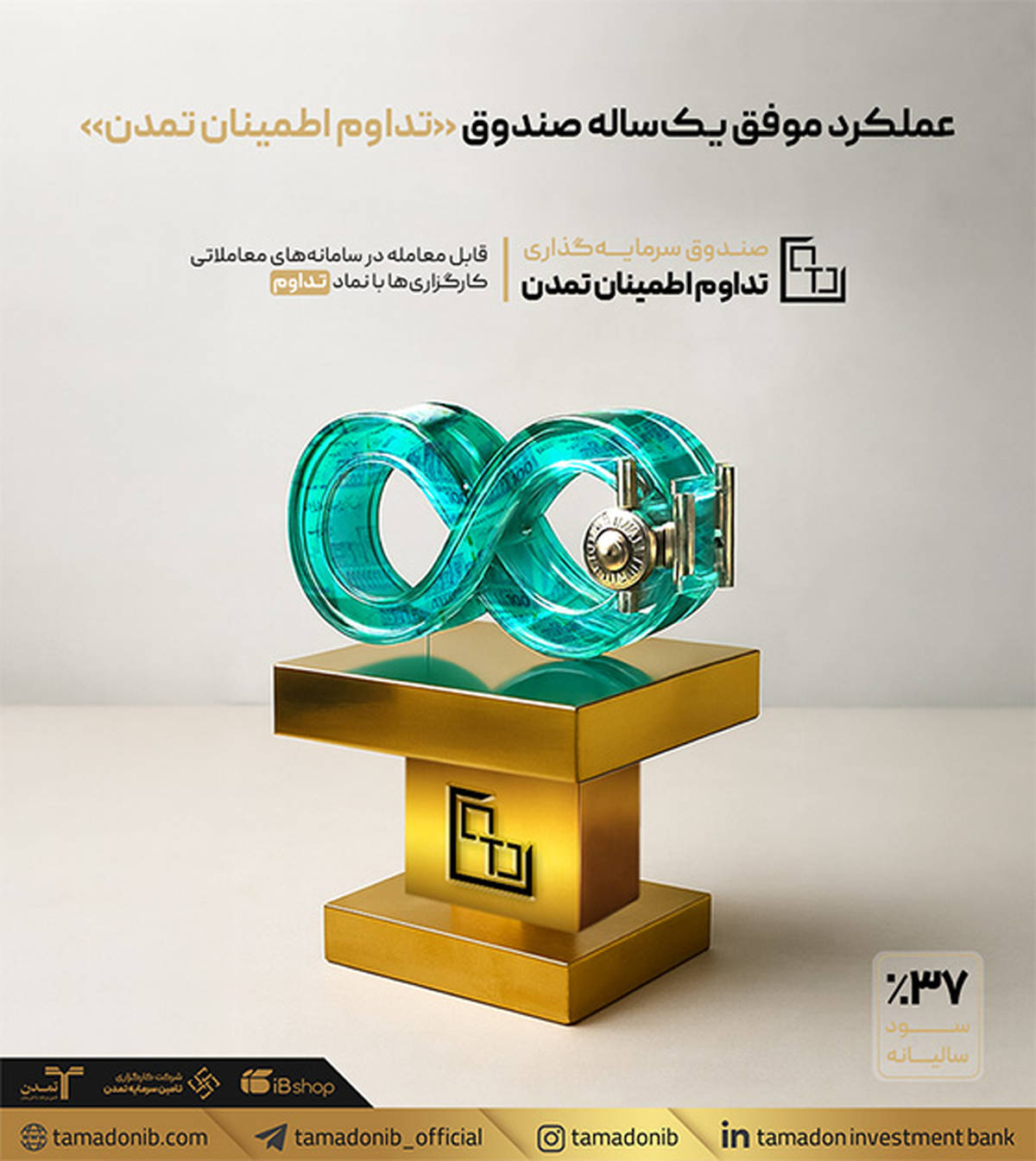 عملکرد موفق یک‌ساله صندوق «تداوم اطمینان تمدن»