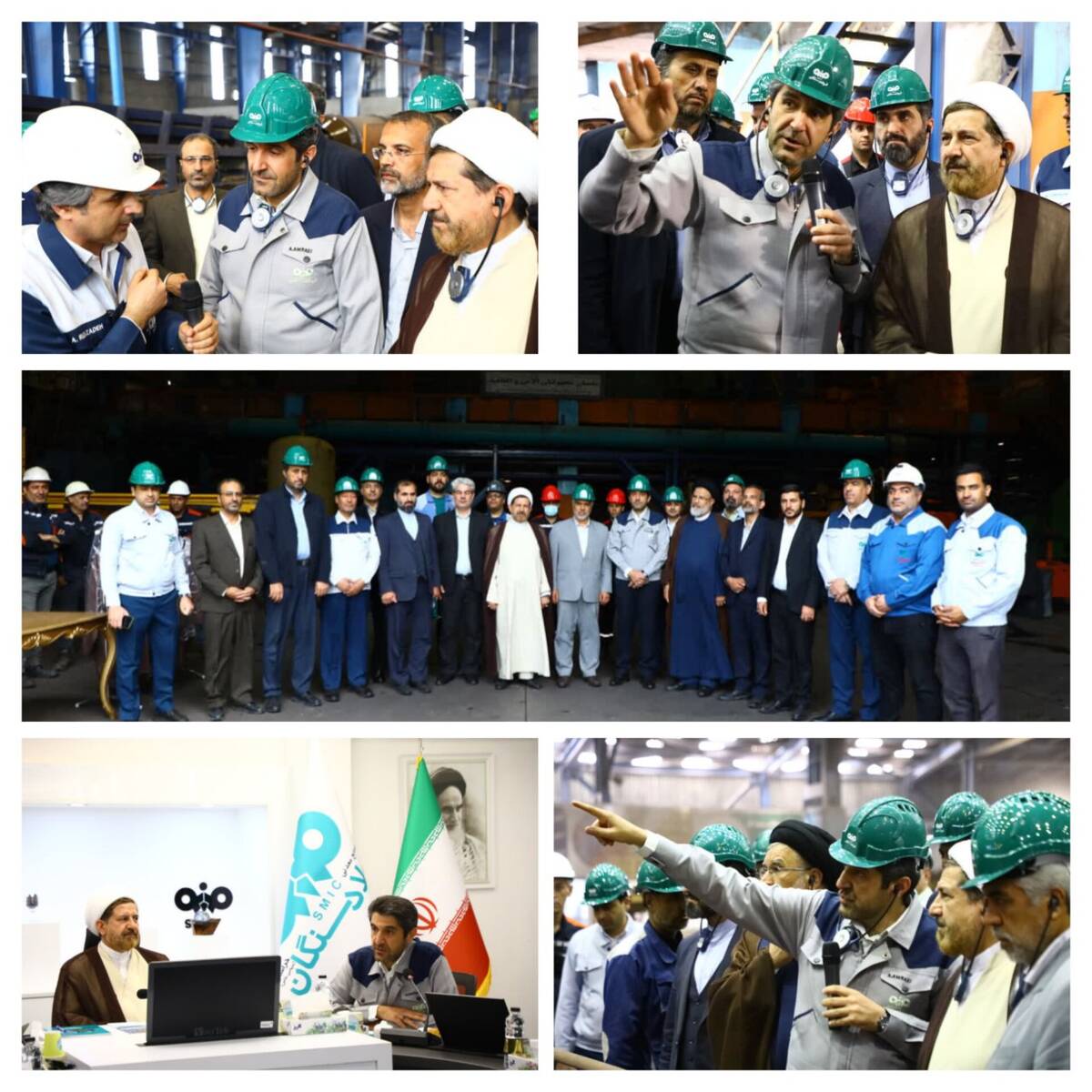 بازدید رئیس کل دادگستری استان خراسان رضوی از فولاد سنگان