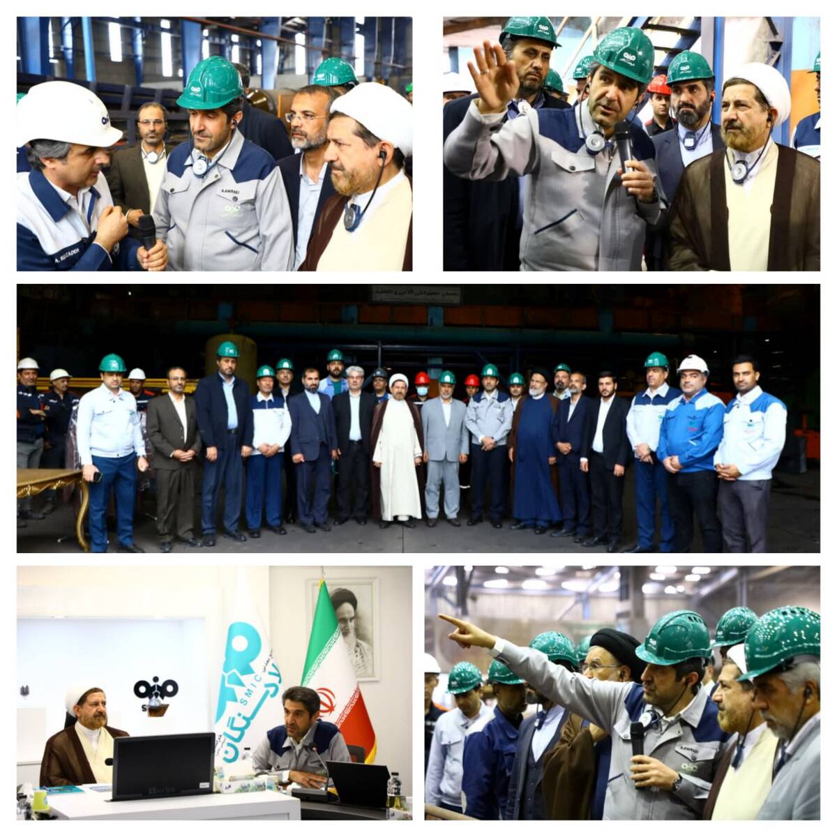 بازدید رئیس کل دادگستری استان خراسان رضوی از فولاد سنگان