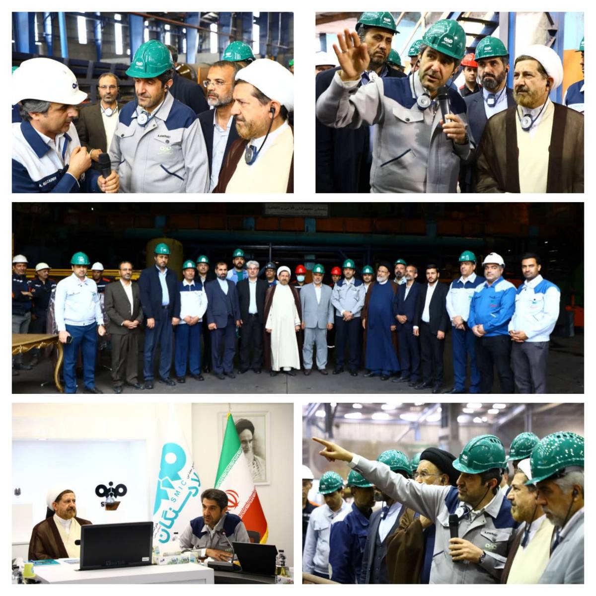 بازدید رئیس کل دادگستری استان خراسان رضوی از فولاد سنگان