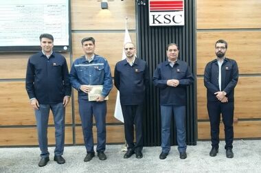  دیدار معاون منابع انسانی و امور اجتماعی با کارکنان آتش نشانی و ایمنی فولاد خوزستان