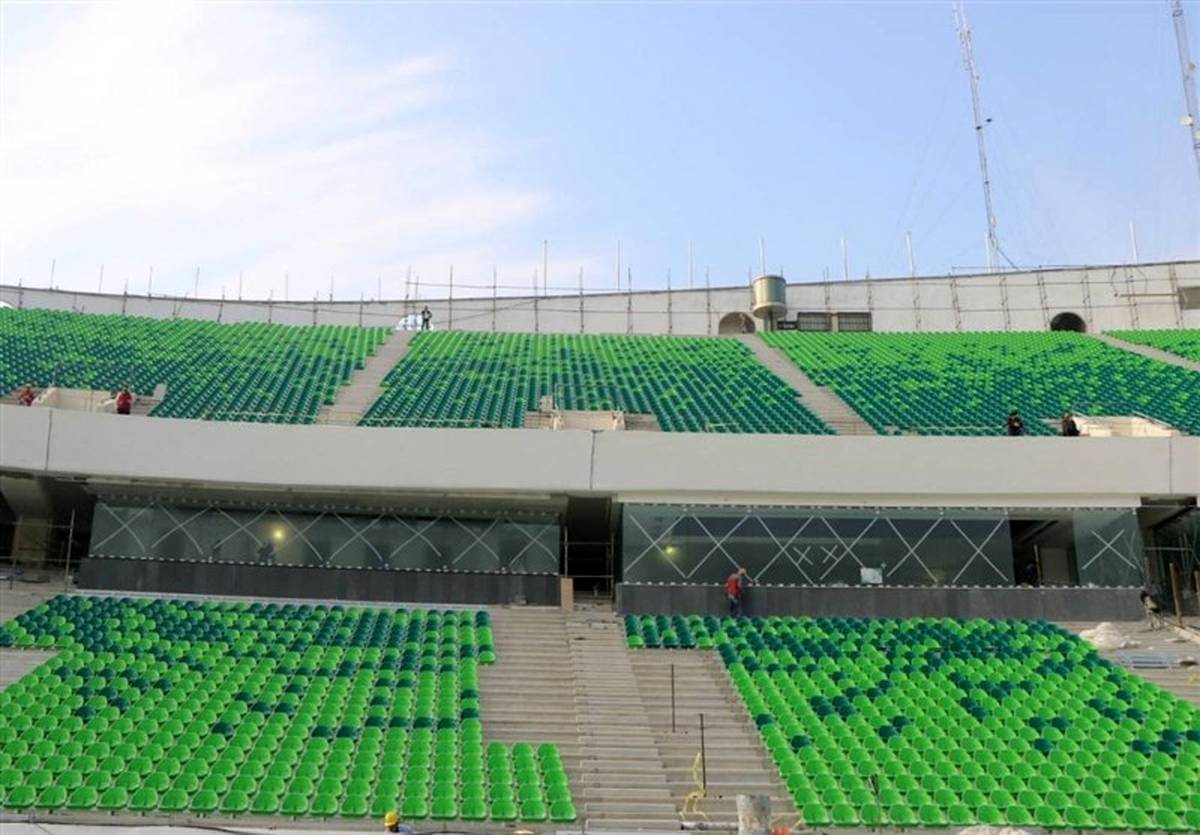 بازسازی ورزشگاه آزادی؛ شاهکار بی‌نظیر قرارگاه خاتم‌الانبیاء (ص)
