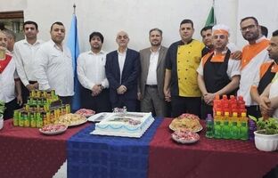 تقدیر از زحمات پرسنل آشپزخانه پتروشیمی مارون به مناسبت روز جهانی غذا