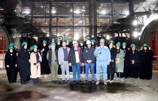 برگزاری اردوی راهیان پیشرفت در فولاد سنگان