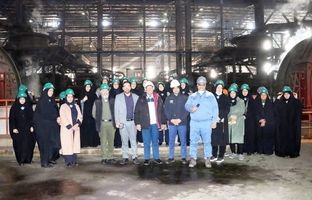 برگزاری اردوی راهیان پیشرفت در فولاد سنگان