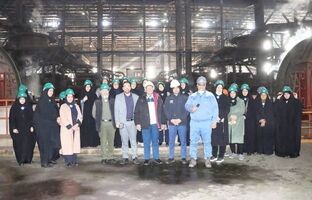 برگزاری اردوی راهیان پیشرفت در فولاد سنگان