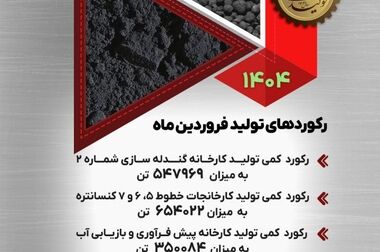  استقبال بی نظیر از اولین گردهمایی بزرگ کارگری منطقه گل گهر